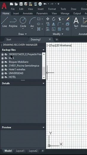 🤔 Como RECUPERAR un ARCHIVO de AUTOCAD