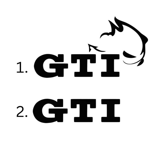 2x Golf GTI Vinyl Tuning Stickers Car Stickers Window Stickers Plotter Cut GTI Bumper Stickers Steering Wheel Stickers Brake Caliper Stickers - Etsy