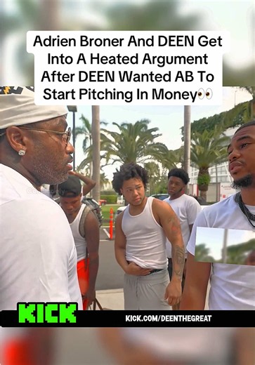 Adrien Broner And DEEN Get Into A Heated Argument After DEEN Wanted AB To Start Pitching In Money👀#deenthegreat #adrienbroner #fyp