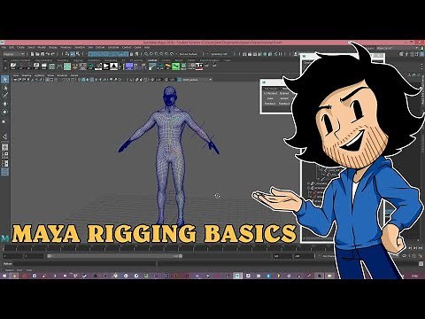 Maya: Very basic rigging, FK/IK handles, Offset controls and more.