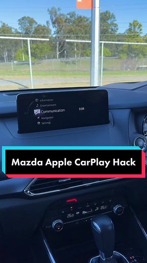 Mazda MZ Connect Apple CarPlay hack #crrtah #carreviews #carreview #mazda #zoomzoom #applecarplay #carplay #androidauto