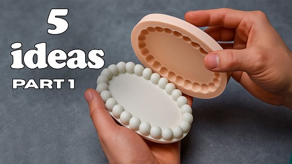 5 Unique DIY Ways to Make Silicone Molds — Part 1