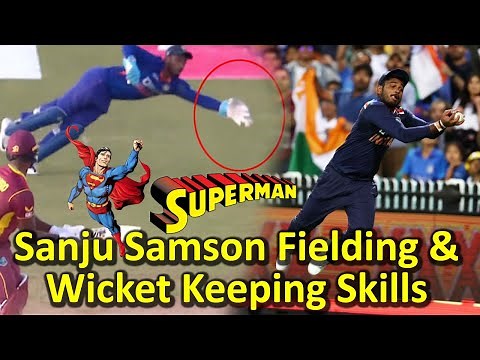 Sanju Samson Fielding & Wicket Keeping Skills in International Cricket | Sanju Samson Top Fielding