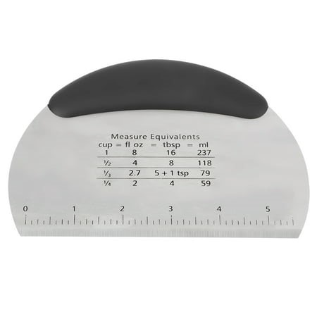 Stainless Steel Pastry Dough Chopper Scale Cutter Ergonomic Design, Ideal for Baking Kitchen Bakeware - Walmart.ca