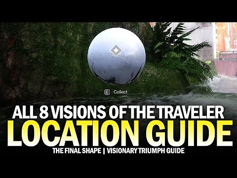 All 8 Visions of the Traveler Location Guide (Visionary Triumph Guide) [Destiny 2]