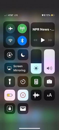 Where is AirDrop in Control Center for iOS 13 / iOS 12 / iOS 11 on iPhone and iPad?