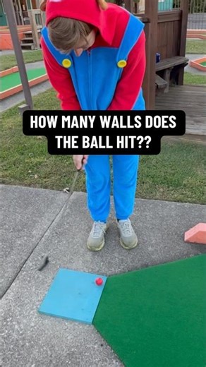 Putt-Putt Trick Shot PERFECTION… Or Pure Luck? 🤣⛳️