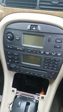2006 Jaguar X-Type Radio Removal