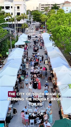 MARKETS, EVENTS, AND SMALL BUSINESSES on Instagram: "Somi’s Holiday Village is back December 20–21 at Sunset Drive in South Miami! 🎄✨ Experience the holiday magic with free ice skating, free photos with Santa, free kids activities, local vendors, delicious food, a live DJ, and so much more 🎅🛷 Explore local vendors offering handmade gifts, unique crafts, and sweet holiday treats, perfect for festive shopping and family fun. 📍 Sunset Drive between SW 58th Ct & SW 58th Ave 🕒 4:30 PM – 9:30 PM 