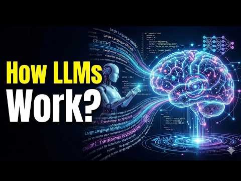 How LLMs Work (Transformers, Training & Real AI Applications)