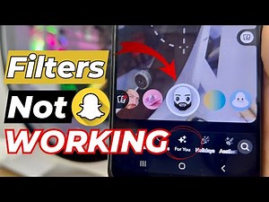 How to Fix Snapchat Filters Not Working || Filters Problem on Snap