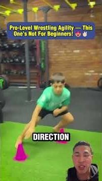 Advanced Wrestling Agility Drill Pro Level Only #DrNattyReacts #shorts
