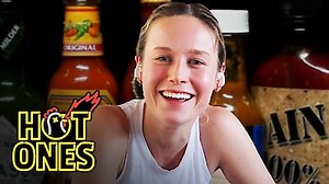 Watch Hot Ones Season 12 Episode 2 - Brie Larson Takes On a New Form While Eating Spicy Wings