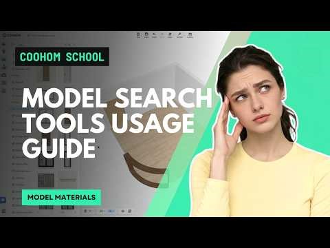 How to Use Model Search Tools | Coohom