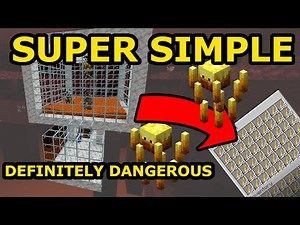 Super Simple Blaze Farm Minecraft 1.19 - XP and Blaze Rods for days