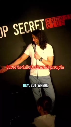 Classic Encounter with a French guy. #standup #standupcomedy #funny #crowdwork #france