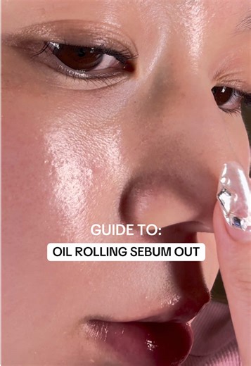 How to Oil Roll for Sebum Extraction