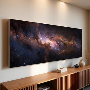 Cosmic Nebula Canvas Wall Art | Deep Space Galaxy Abstract | Celestial Modern Home Decor | Ready to Hang Framed Art - Etsy