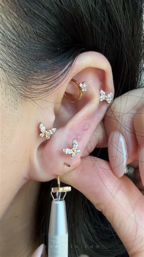 Let's Build a Butterfly Ear Stack Together 🦋✨