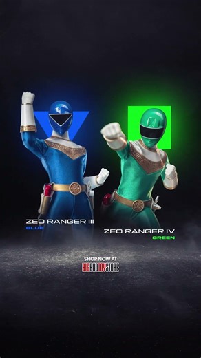 The Power Rangers Zeo FigZero 1/6 Scale Figures (Reissue)