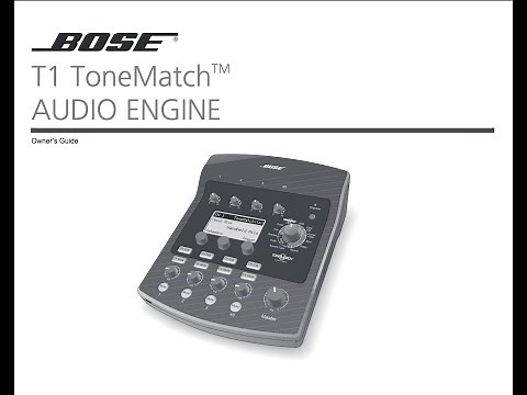 BOSE T1 TONEMATCH REVIEW