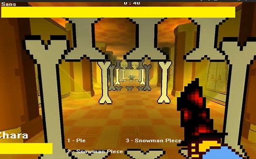 【3D】【传说之下】sans模拟战，简介附送游戏地址