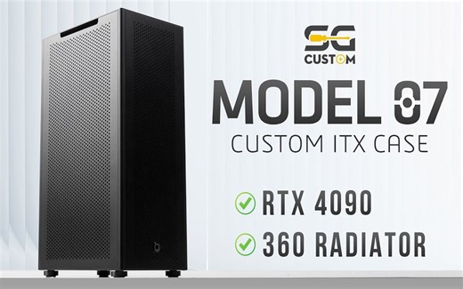 Model07 - Custom ITX Case for RTX4090