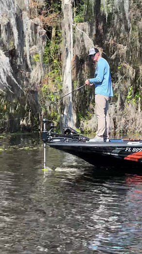 Faster then your average troll. #PowerPoleMOVE #MakeEveryMoveCount #trollingmotor