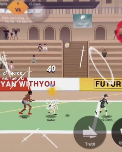 Isabel's Journey in The Spike Volleyball Universe