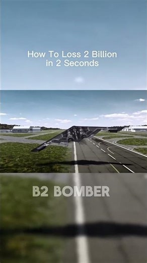 2008 Andersen Air Force Base B-2 crash. #shorts