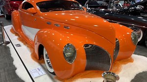 Radical Custom - '39 Lincoln Zephyr - Grand National Roadster Show - Pomona, CA | Kruzinusa