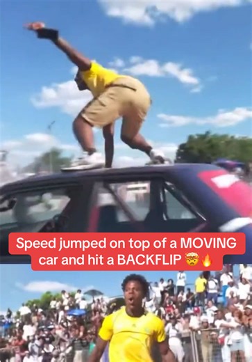 Stuntman Mode: Epic Backflip Off Moving Car