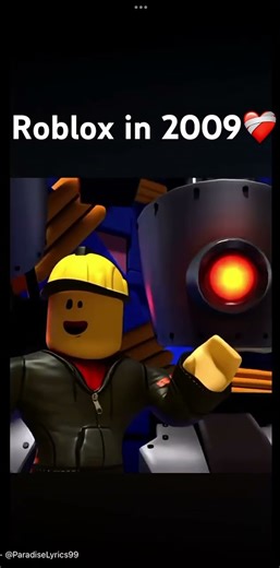 Roblox in 2009 💔💔