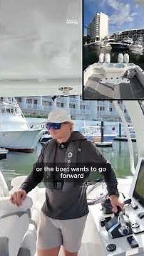 DOCKING a FrontRunner 43 CATAMARAN with BTH Marine