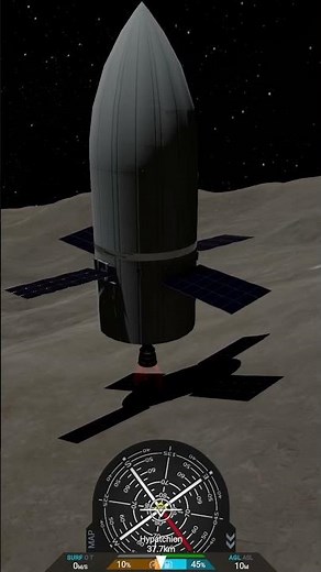 Juno: New Origins | Briefly touching Hypatchion #simplerockets2 #junoneworigins #space #landing