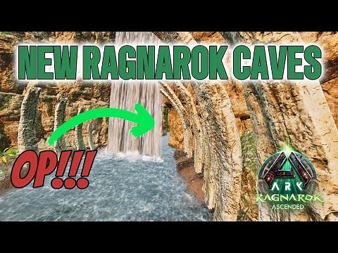 EVERY NEW ASA RAGNAROK CAVE LOCATIONS | ARK SURVIVAL ASCENDED