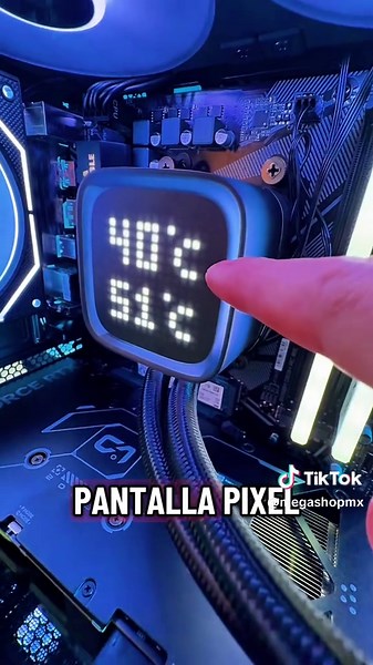 Enfriamiento Deepcool LP360 con pantalla Pixel y brutal potencia abajo costo