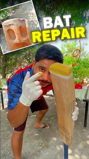 Cricket bat Repair😍|| #cricket #repairing #tournament #shorts