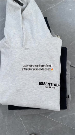 New Essentials tracksuit: 50% OFF Sale ends soon🔥 Shop now>>https://driptok.shop/collections/new-essentials-hoodie | DripTok