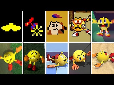 Evolution Of Pac-Man Death Animations 1980-2023