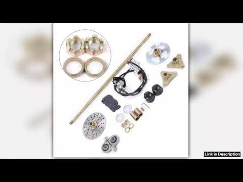 740mm Go Kart Rear Axle Kit Live Axle Go Kart Buggy Kit T8F Chain For DIY Go Kart Quad ATV User Fav