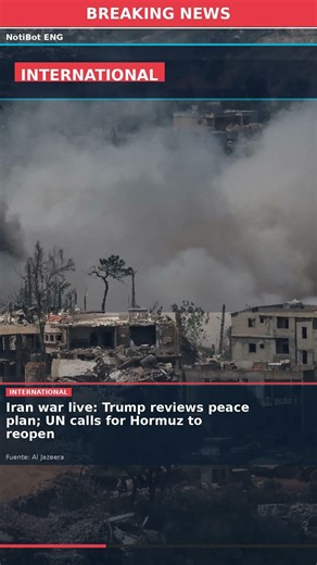 Iran war live: trump reviews peace plan; un calls for #iran #trump #war #economy #usa #Shorts