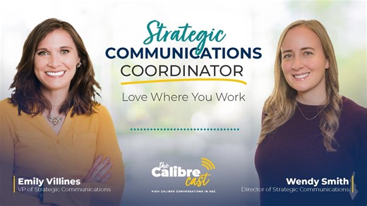 📣 We’re #Hiring! Calibre is expanding our award-winning Strategic Communications team. Hear directly from hiring managers Wendy Smith and Emily Villines as they share an inside look at the Strategic Communications Coordinator role, from the work you’ll do to the people and culture behind it. Explore more and apply: https://www.calibre-engineering.com/careers #ahighercalibre #LoveWhereYouWork #Denver #HighlandsRanch | Calibre Engineering