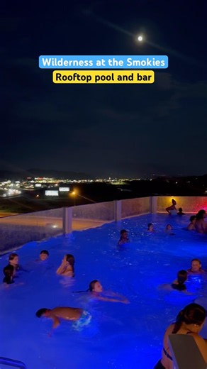 The Best Rooftop Pool View in the Smokies? 🏔️🌊