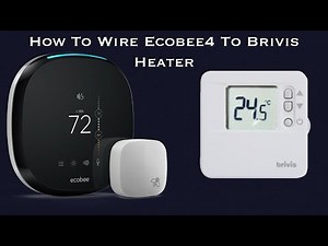 Ecobee 4 setup & wiring in Australia with Brivis Heater