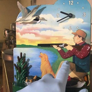 Some treasures are priceless, some quack when you push a duck. This novelty Clock was a recent donation. It brought joy to our faces here at the museum. #duck #clock #novelty #noveltyclock #quackquackyoumissedme #museum #time #history #funfriday | National Watch & Clock Museum