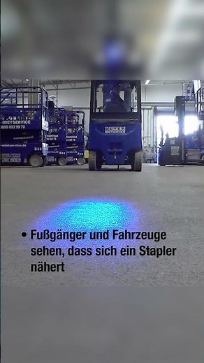 🔵 What does the blue light on the forklift mean? | The Blue Spot™