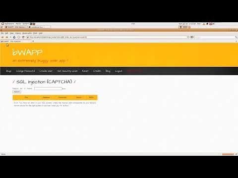 17 - bWAPP Tutorials - SQL Injection(CAPTCHA)
