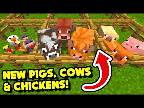 How to Find COLD & WARM VARIANT Pigs, Cows & Chickens in Minecraft 1.21.5+ Java?! [Easy]