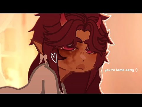 ☆-"𝐘𝐨𝐮'𝐫𝐞 𝐡𝐨𝐦𝐞 𝐞𝐚𝐫𝐥𝐲!" [Gacha Life2]